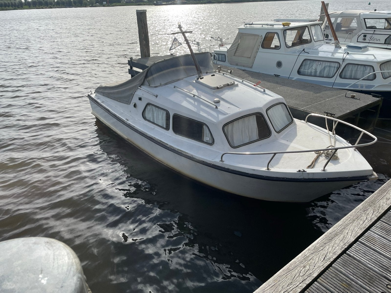 Waterland 700 Polyester Kajuitboot, Watersport en Boten, Ophalen, Gebruikt, Waterland, Polyester