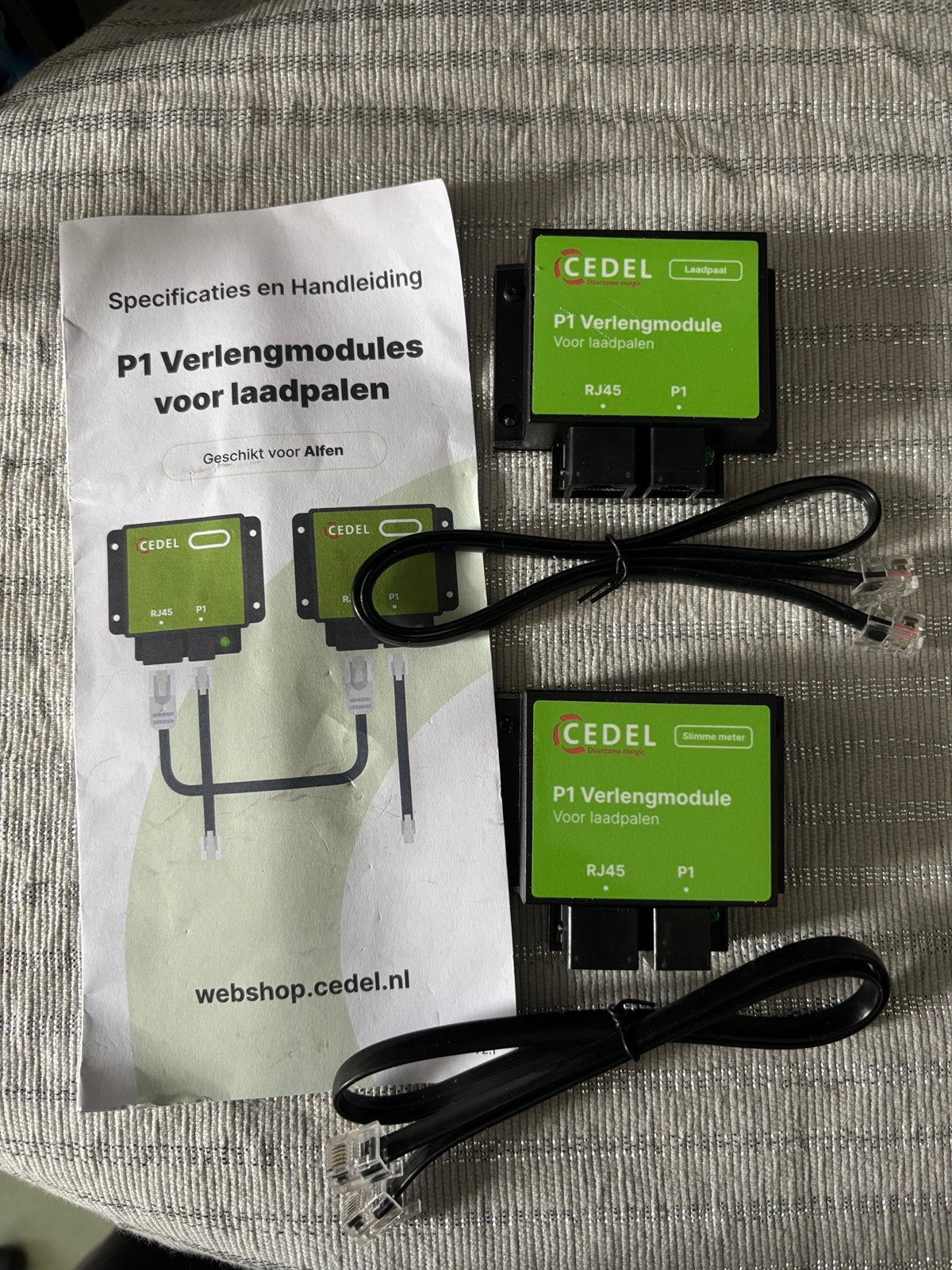 Cedel P1 verleng module laadpaal, Ophalen of Verzenden, Nieuw, Laadpaal en Laadkabel
