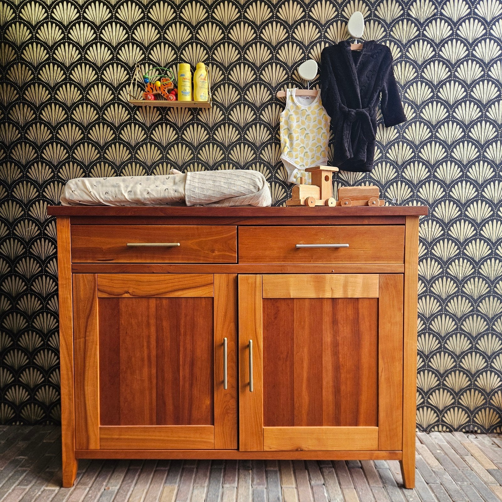 Houten Commode met Lades, Ophalen, 50 tot 70 cm, 90 tot 105 cm, 100 cm of meer