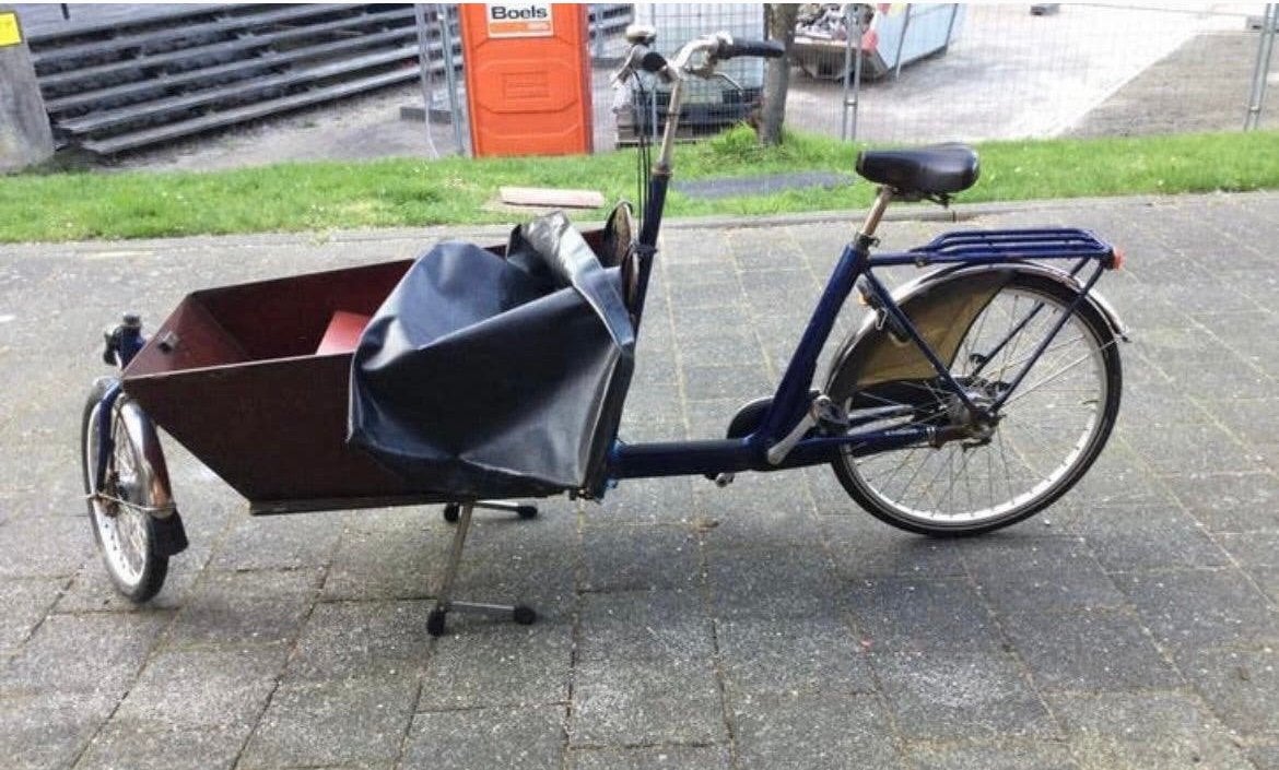 Bakfiets aangeboden - bak staat los, Fietsen en Brommers, Fietsen | Bakfietsen, Ophalen, Gebruikt, 3 kinderen, Overige merken