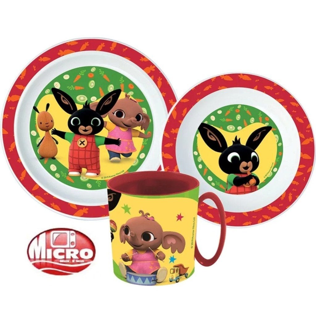 Bing Bunny ontbijtset + beker 350ml, Nieuw, Ophalen of Verzenden, A, A