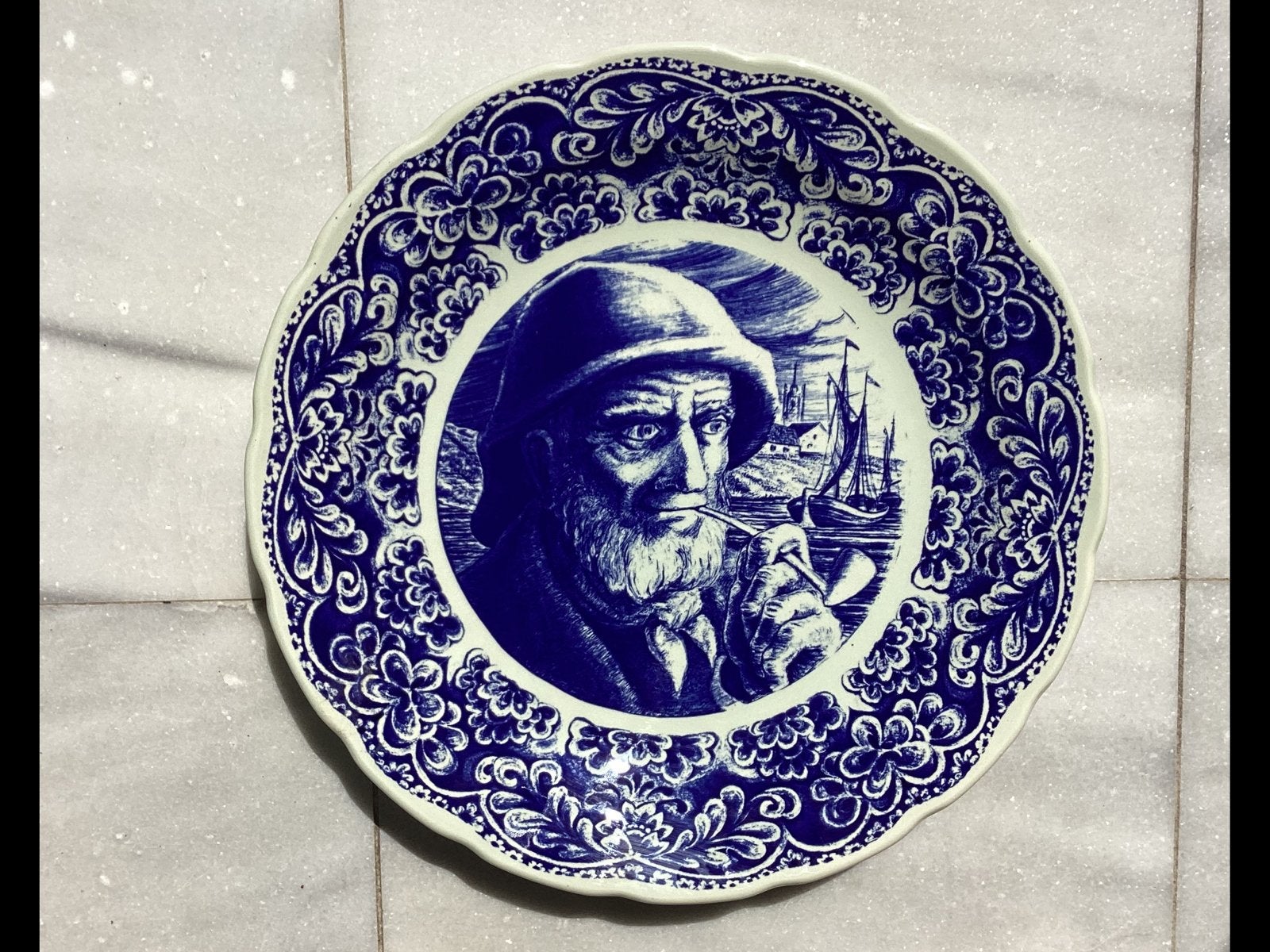 ***  DELFTSE   BLAUW  SCHOTEL . DORUS - RIJKERS portret ***, Antiek en Kunst, Verzenden