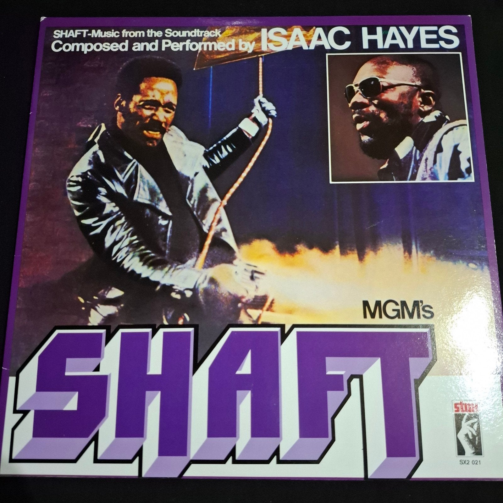 Isaac Hayes - Shaft (1971) 1989 Remastered UK Pressing LP's, Ophalen of Verzenden, Zo goed als nieuw, 12 inch