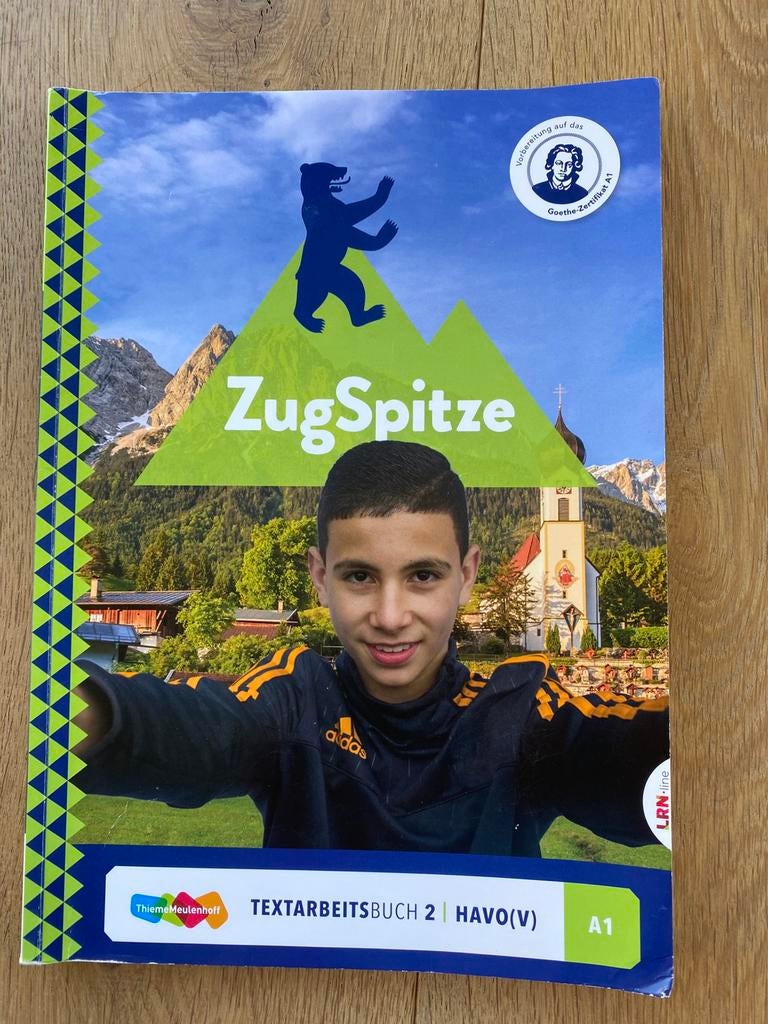 Duits boek ZugSpitze Textarbeitsbuch 2 HAVO A1, Boeken, Schoolboeken, Ophalen, Gelezen, HAVO, Duits