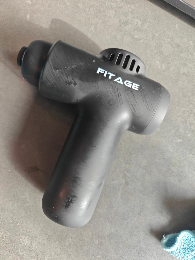 FitAge Massage Gun - Percussion Massageapparaat, Ophalen of Verzenden, Zo goed als nieuw, Apparaat