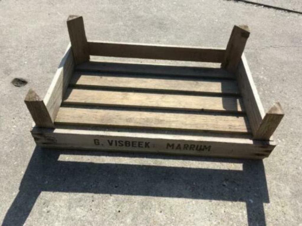 Houten kisten circa 18x43x61cm ,ideaal als kerstpakket, Ophalen, Gebruikt, 50 tot 100 cm, Minder dan 50 cm
