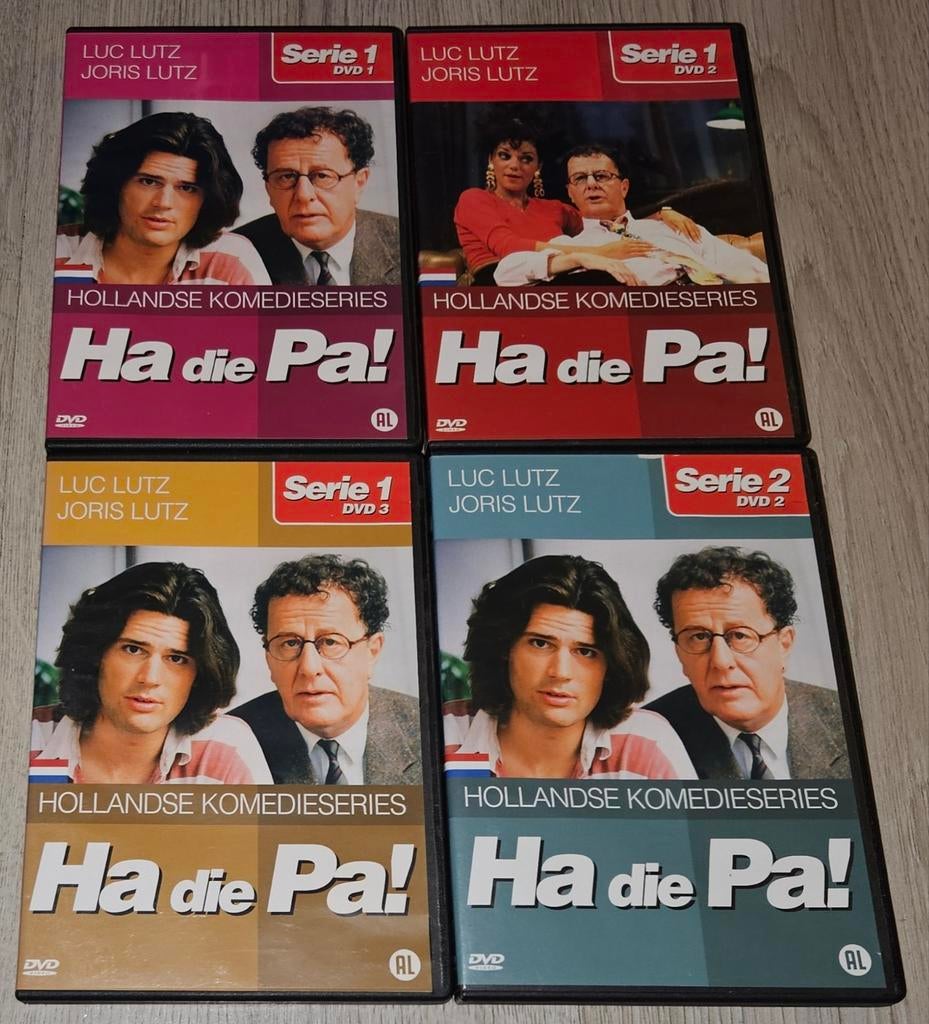 Ha die Pa! Serie 1 & 2 DVD boxen, Ophalen of Verzenden