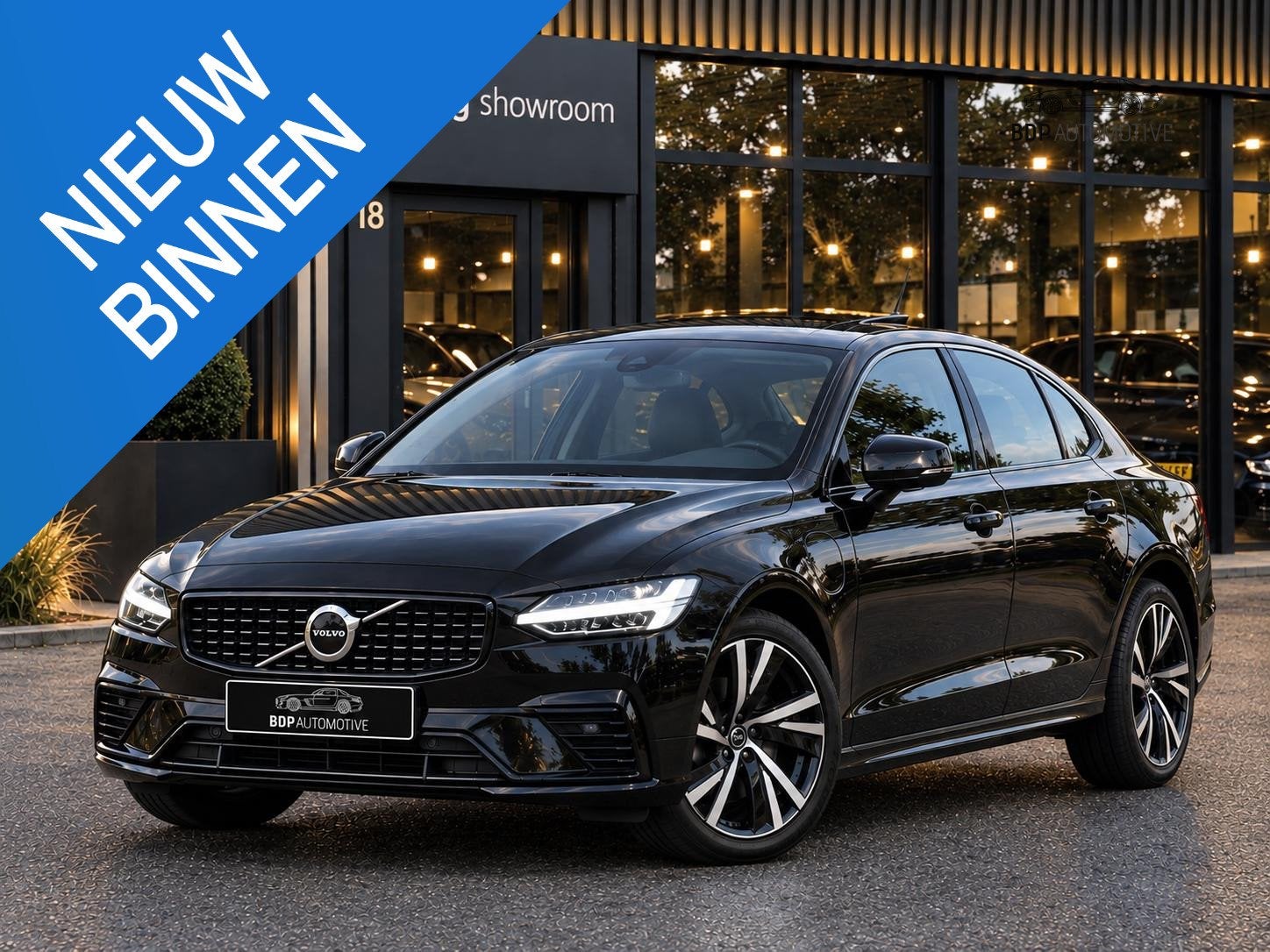 Volvo S90 2.0 T8 AWD Inscription Dealer onderhouden | Plug-i, Auto's, Stof, Gebruikt, Euro 6, 4 cilinders