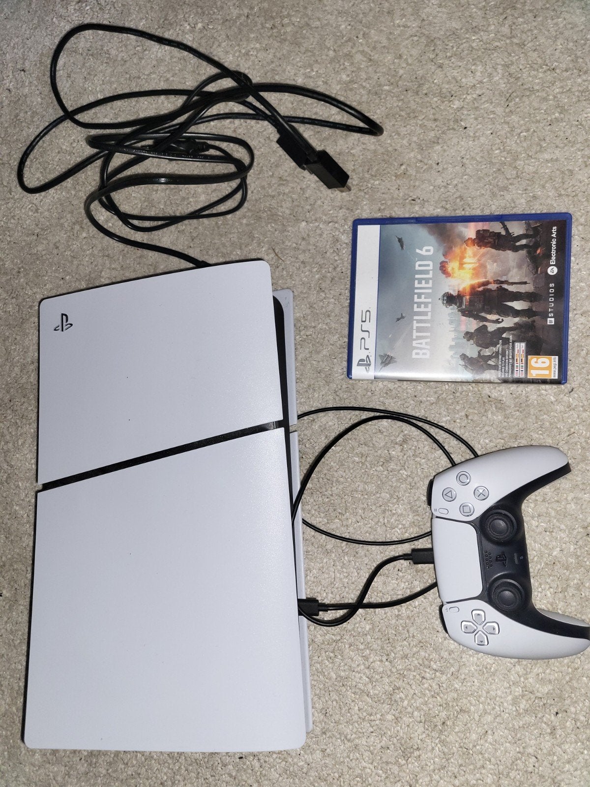 Playstation 5 Disc Editie 1TB met Turtle Beach 600p Headset, Ophalen of Verzenden, Zo goed als nieuw, Playstation 5