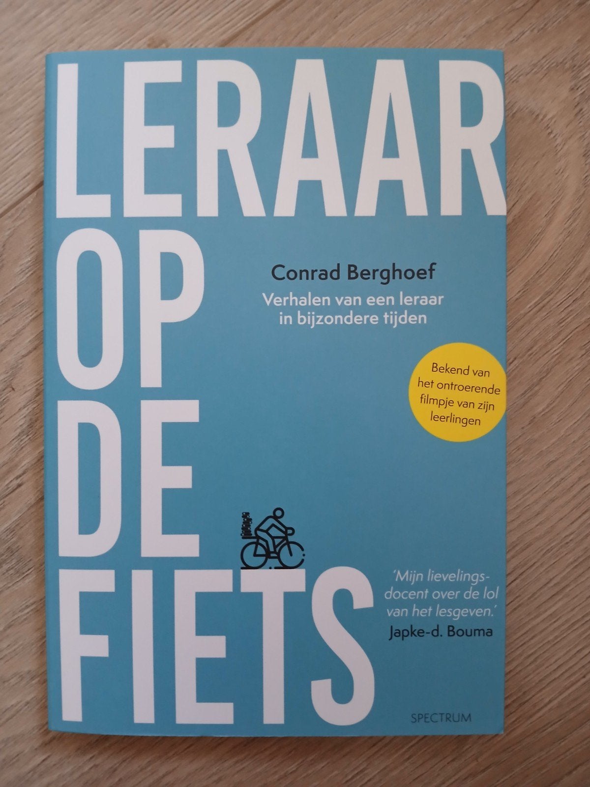 Leraar op de Fiets - Conrad Berghoef, Ophalen of Verzenden, Nieuw, Conrad Berghoef, Nederland