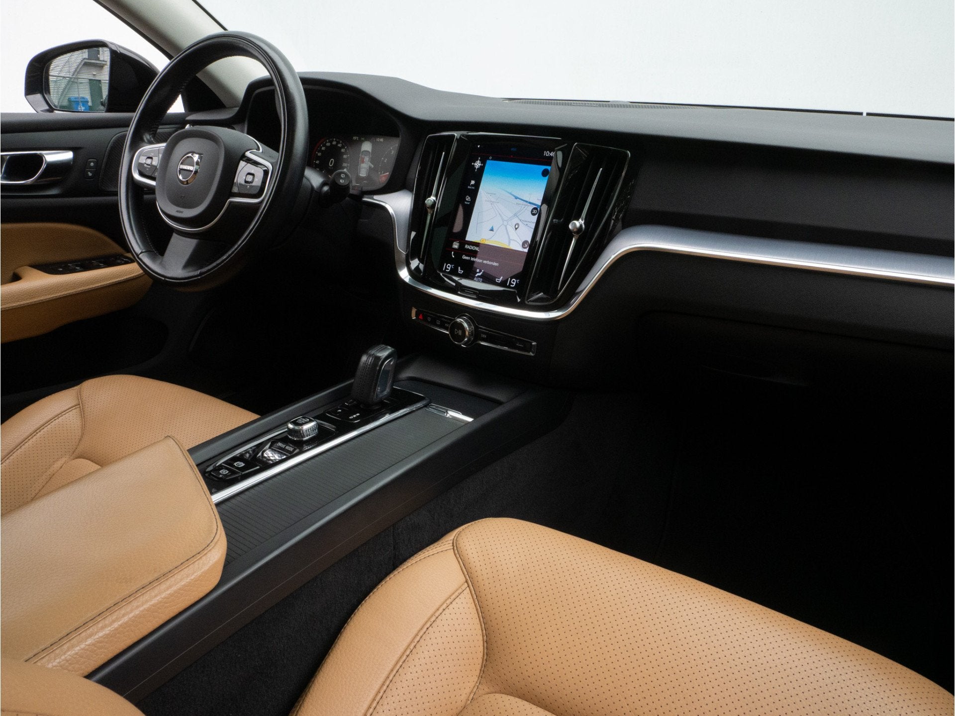 Volvo V60 2.0 B3 Business Pro Panoramadak/ Leer/ Elektr. ach, Auto's, Euro 6, 4 cilinders, Hybride Elektrisch/Benzine, 177 pk
