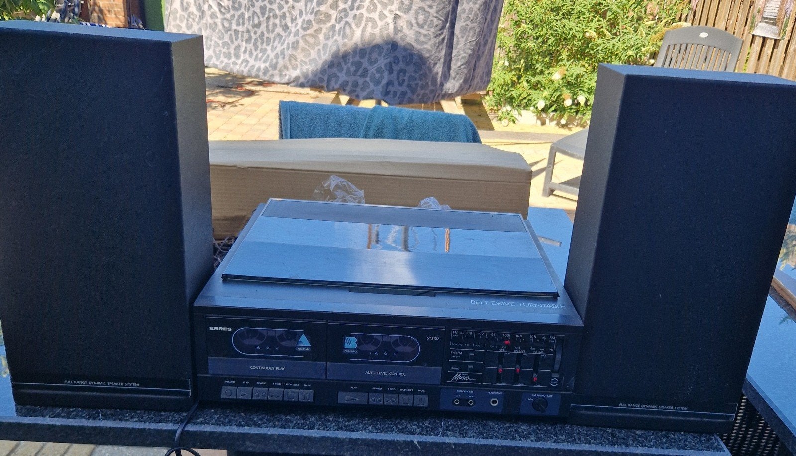platenspeler, cassettespeler en tuner plus boxen, Ophalen, Overige merken