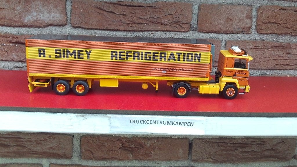 Tekno  Ford  Transcontinental  van  Roland  Simey., Ophalen of Verzenden, Nieuw, Bus of Vrachtwagen, Tekno