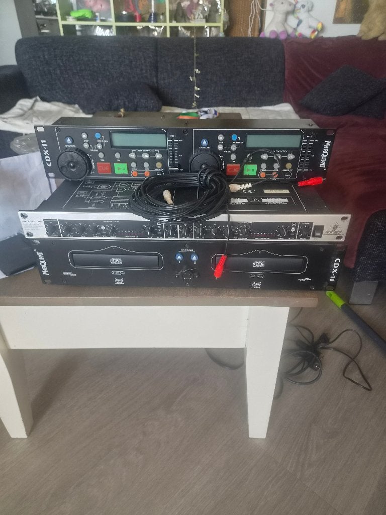 Marquant dj set, Ophalen of Verzenden, Zo goed als nieuw, Cd-speler, Overige merken