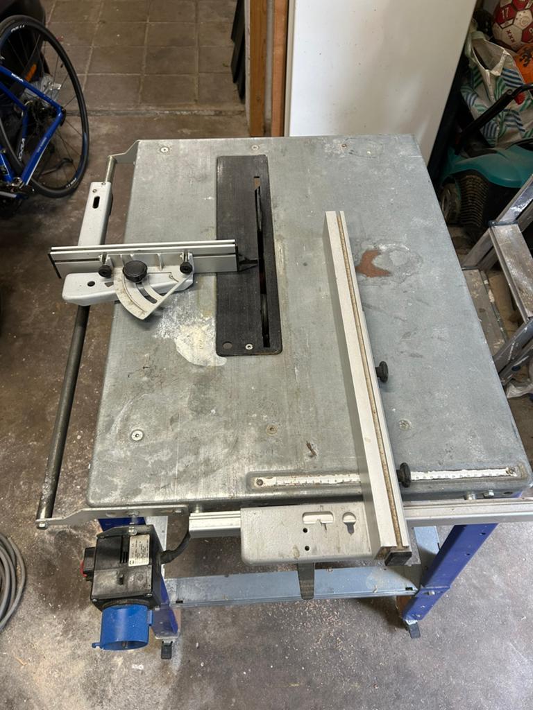 Electra beckum zaagtafel DEFECT., Gebruikt, Cirkelzaag, Ophalen of Verzenden, 30 tot 70 mm