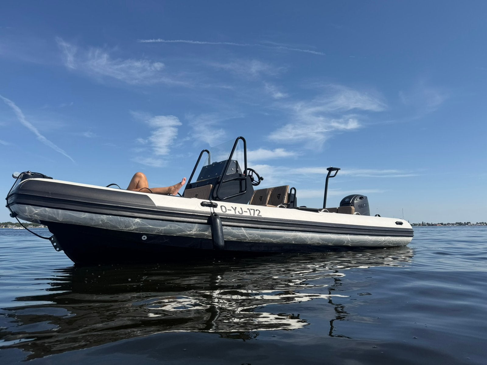 RIB Rubberboot 150 PK Suzuki Stealth / 10 jaar garantie, Watersport en Boten, Aluminium, Zonnedek, Ophalen of Verzenden, Zo goed als nieuw