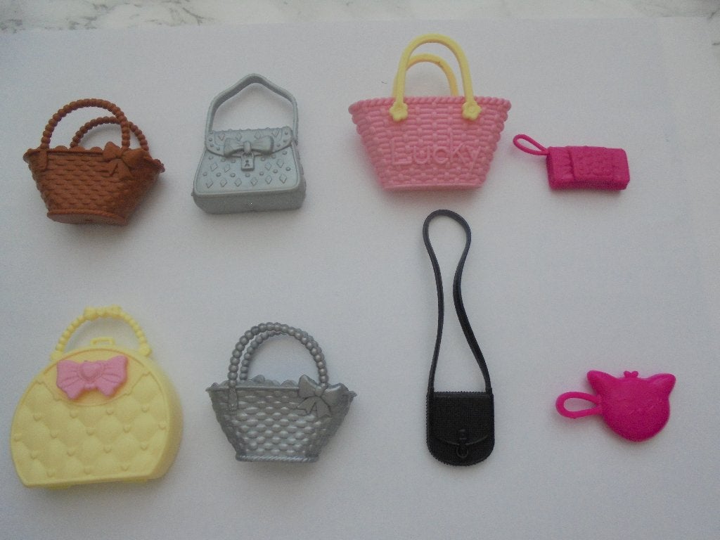 barbie tassen tasjes tas 8 stuks nieuw, Ophalen of Verzenden, Nieuw, Barbie