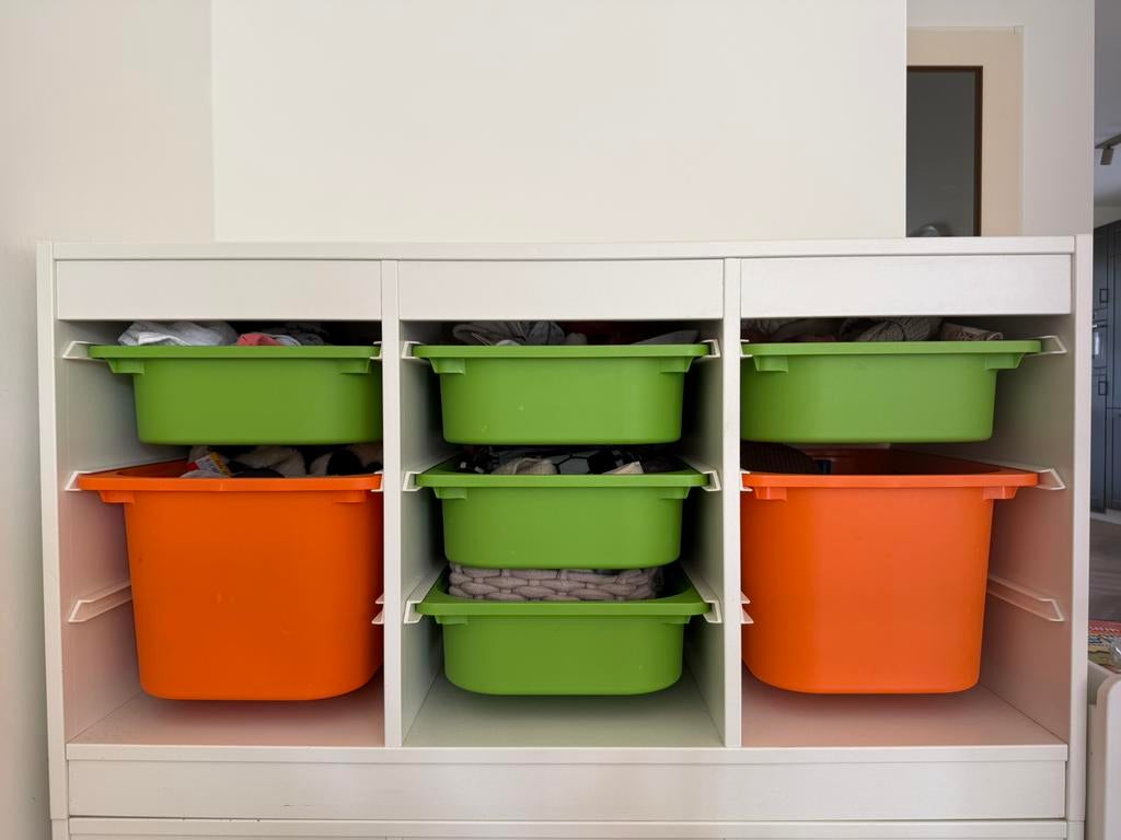 Trofast Ikea kinderkamer kast, Gebruikt, Ophalen of Verzenden, 75 tot 100 cm, Minder dan 50 cm