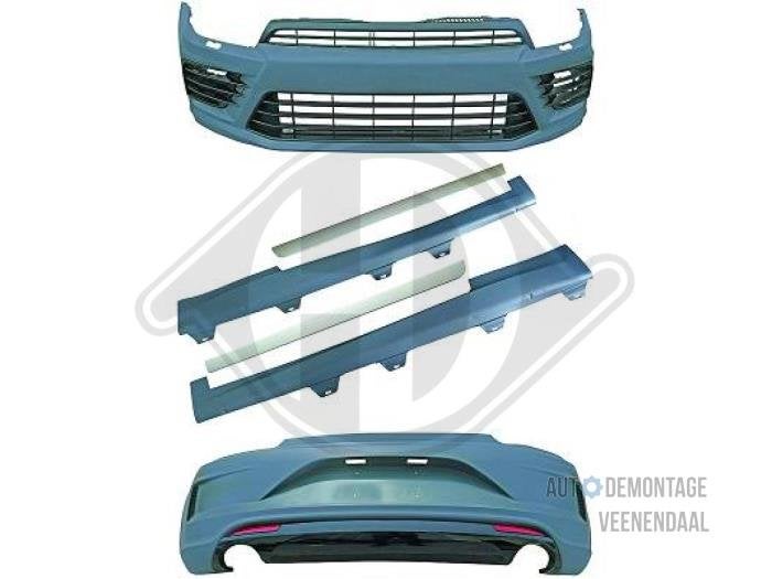 Achterbumper van een Volkswagen Scirocco, Auto-onderdelen, Gebruikt, -, -, Ophalen of Verzenden
