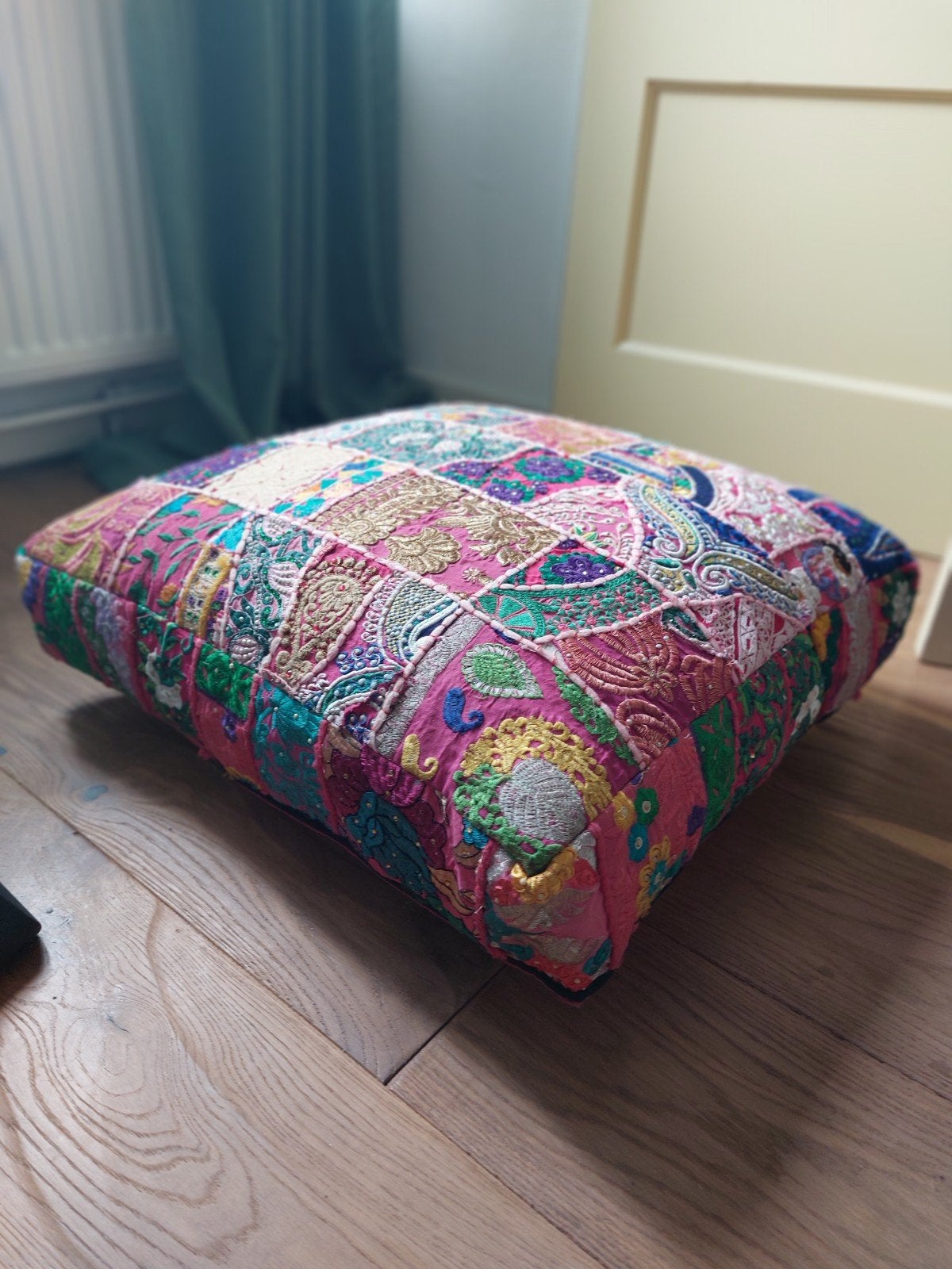 Decoratief Sierkussen - Patchwork Design, Ophalen, Overige merken, Meerkleurig, Met print