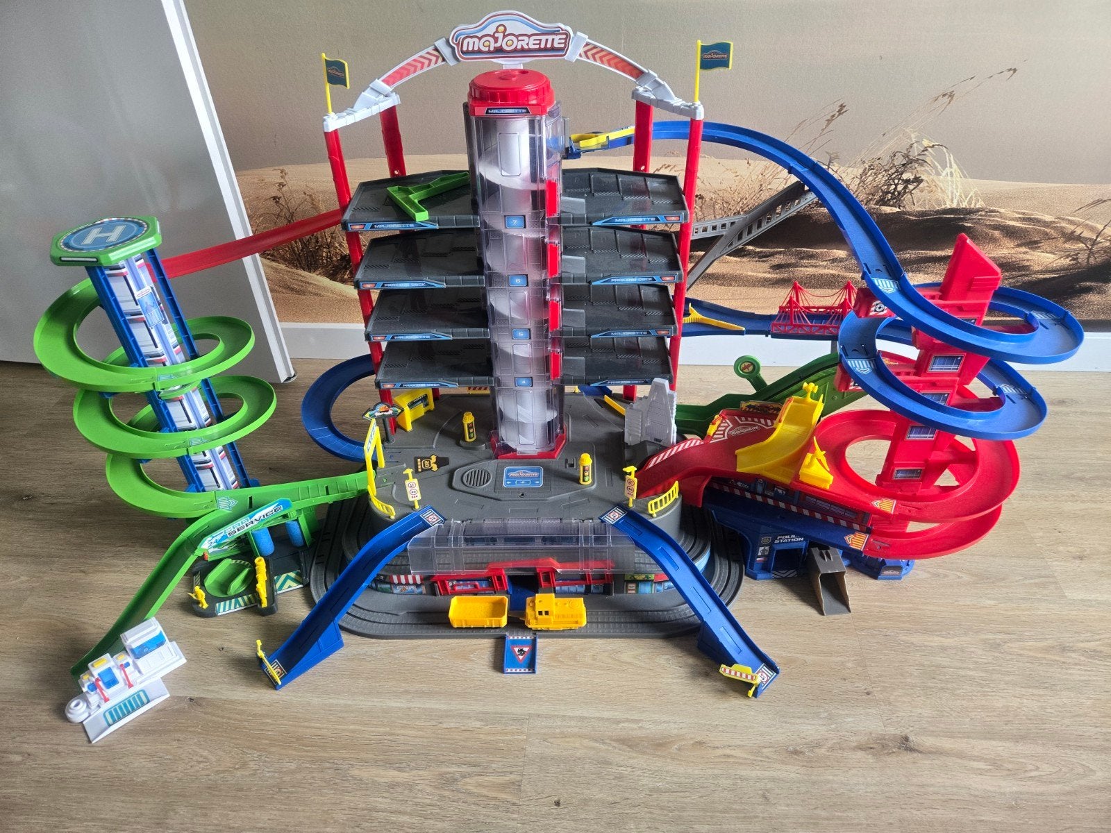 Majorette Parkeergarage, Elektrisch, Ophalen, Overige merken, Racebaan