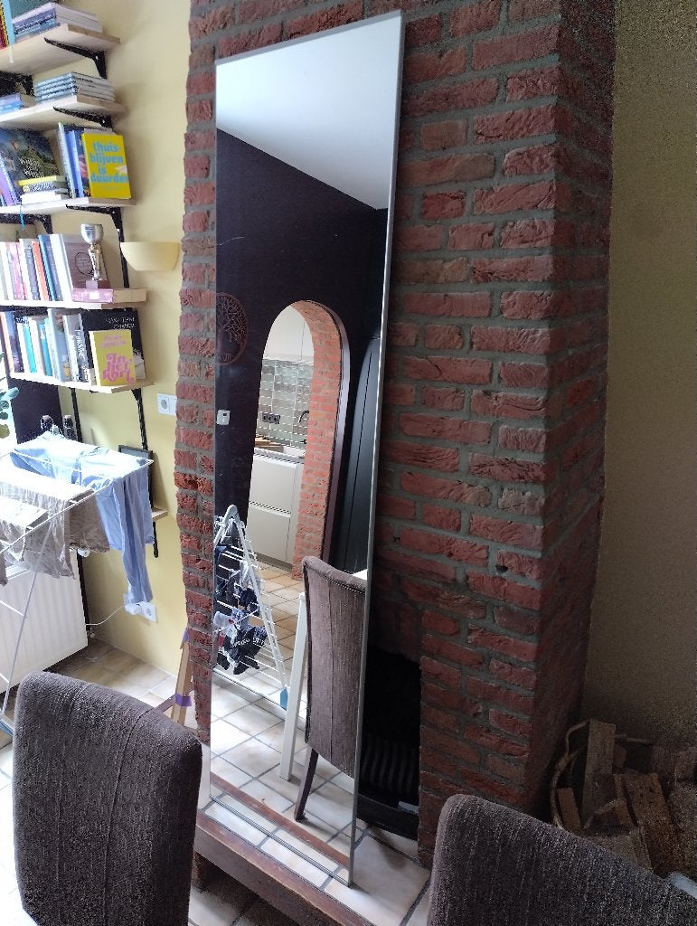 IKEA pax spiegeldeur, Huis en Inrichting, Kasten | Kledingkasten, Ophalen, Gebruikt, 200 cm of meer, Glas