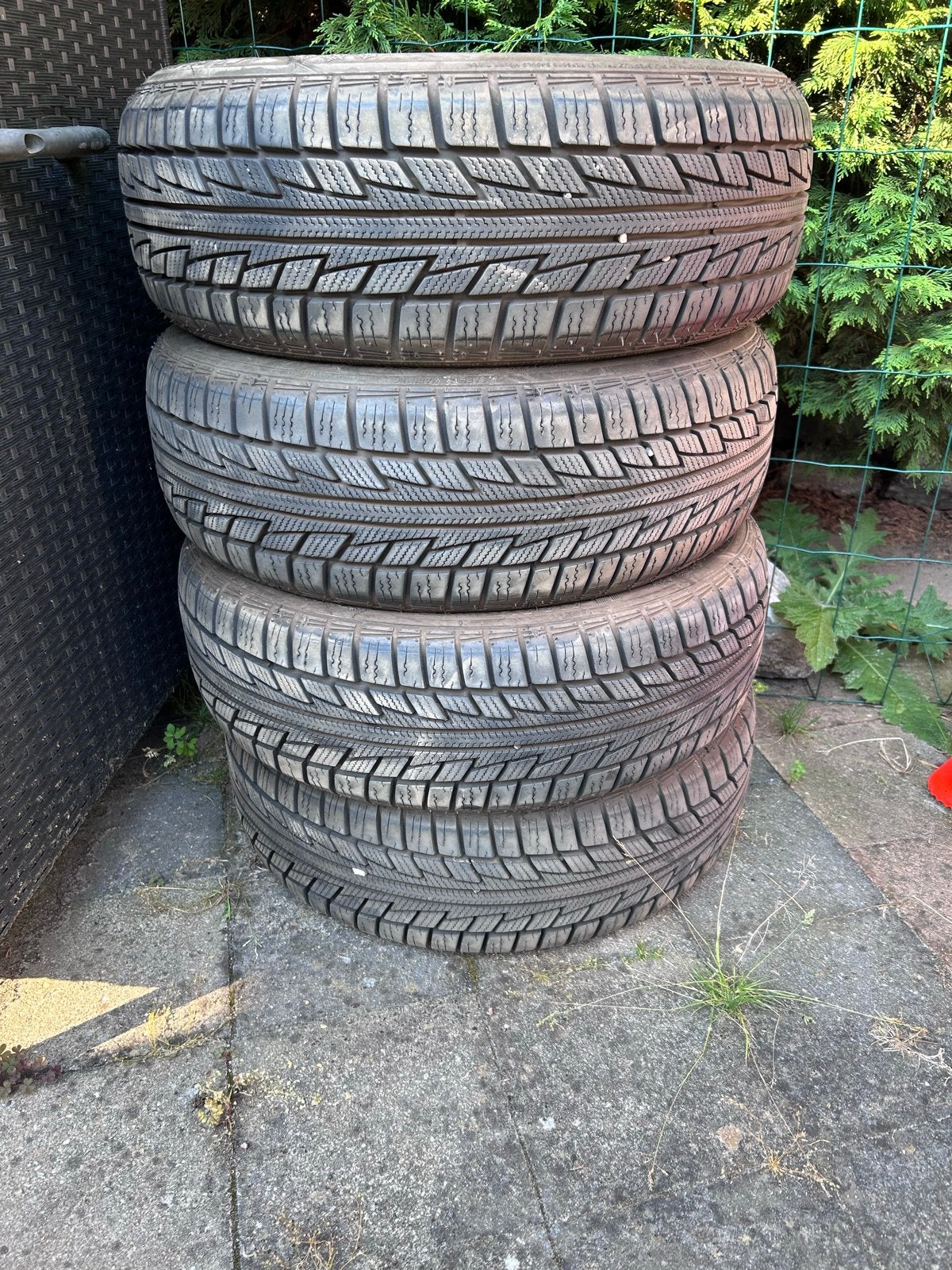 Nankang Winterbanden 165/60R14 79H M+S (4 stuks), Ophalen, 14 inch, Gebruikt, Winterbanden