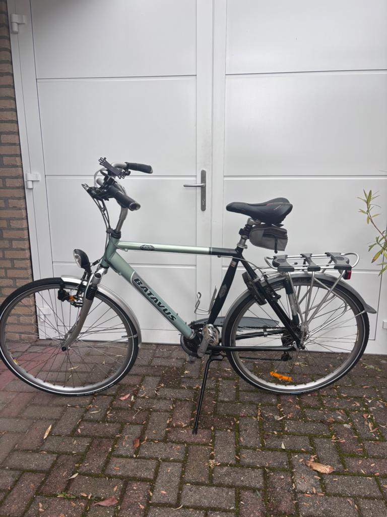 Batavus herenfiets 57, Fietsen en Brommers, Fietsen | Heren | Herenfietsen, Gebruikt, Batavus, 57 tot 61 cm, Versnellingen, Ophalen