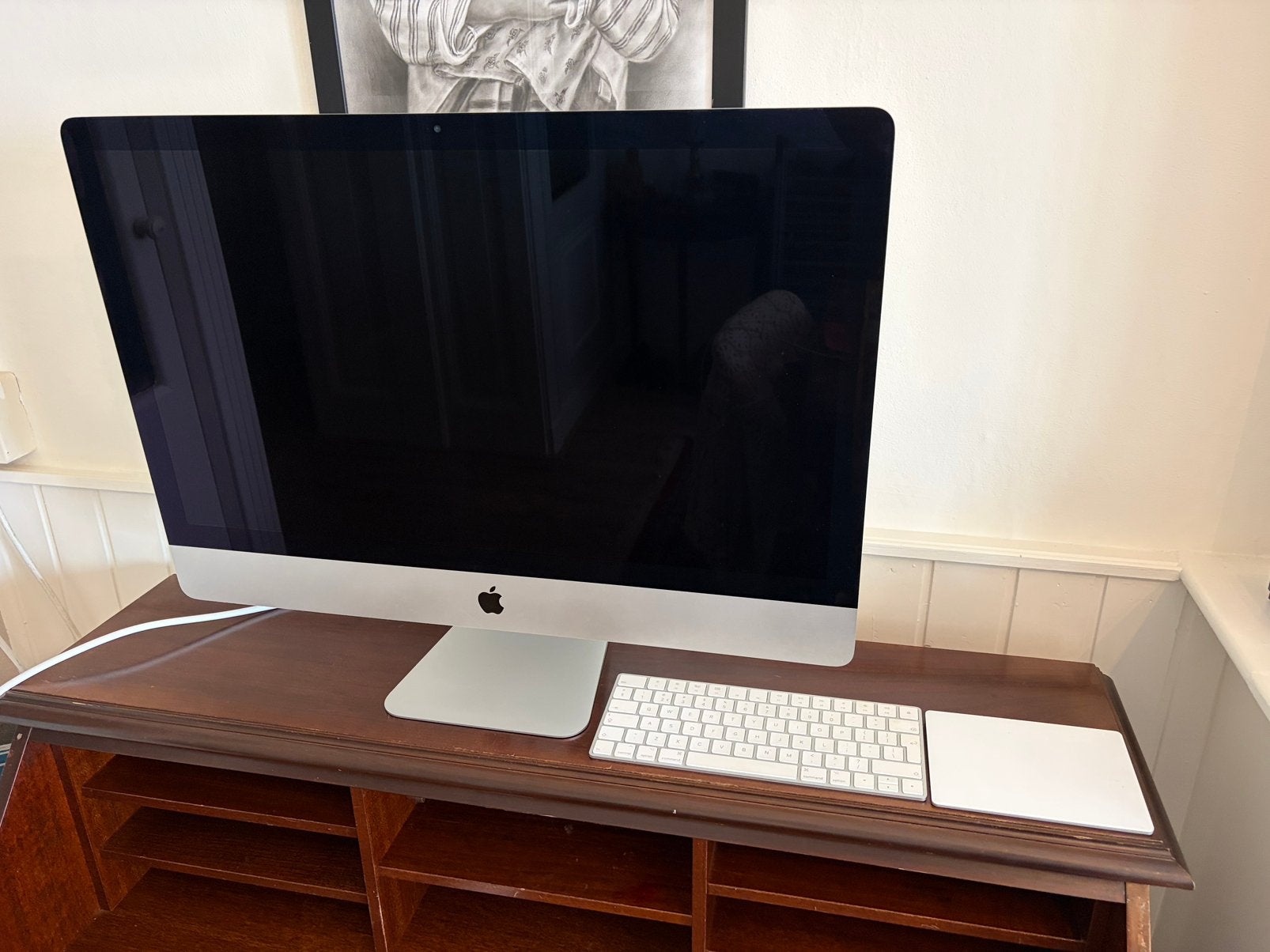 iMac 27 inch, Ophalen, Zo goed als nieuw, 25 tot 50 cm, Minder dan 100 cm