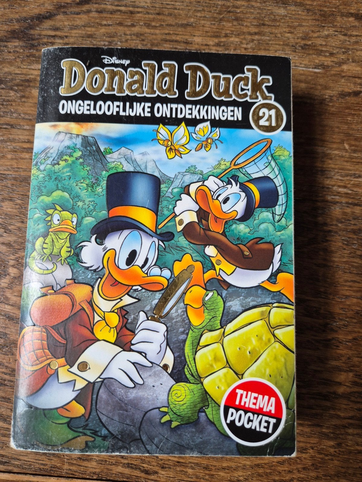 DD Ongelooflijke ontdekkingen 21, Verzamelen, Ophalen of Verzenden, Zo goed als nieuw, Speelkaart(en)
