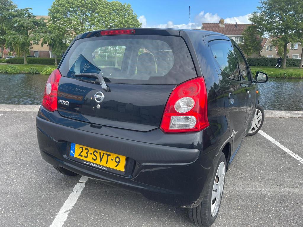 Nissan Pixo 1.0 Visia 5DRS AIRCO ISOFIX NIEUWE APK, Voorwielaandrijving, Euro 5, Stof, Gebruikt