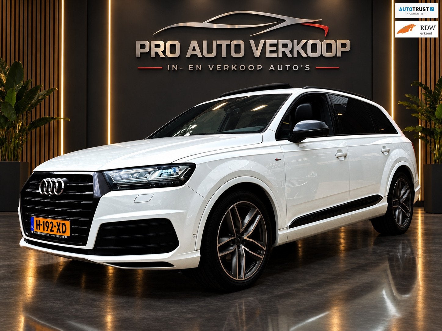 Audi Q7 3.0 TDI quattro Pro Line S Pano_Dealer onderhouden, Auto's, Automaat, Dealer onderhouden, Gebruikt, Euro 6