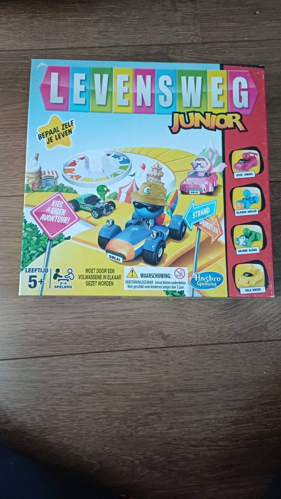 Levensweg Junior, Drie of vier spelers, Ophalen, Zo goed als nieuw, Hasbro Gaming