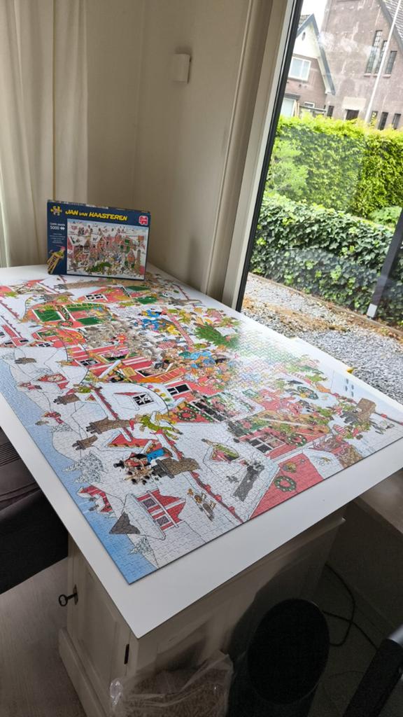 Van Haasteren puzzel 5000 stukjes, Ophalen of Verzenden, Meer dan 1500 stukjes, Zo goed als nieuw