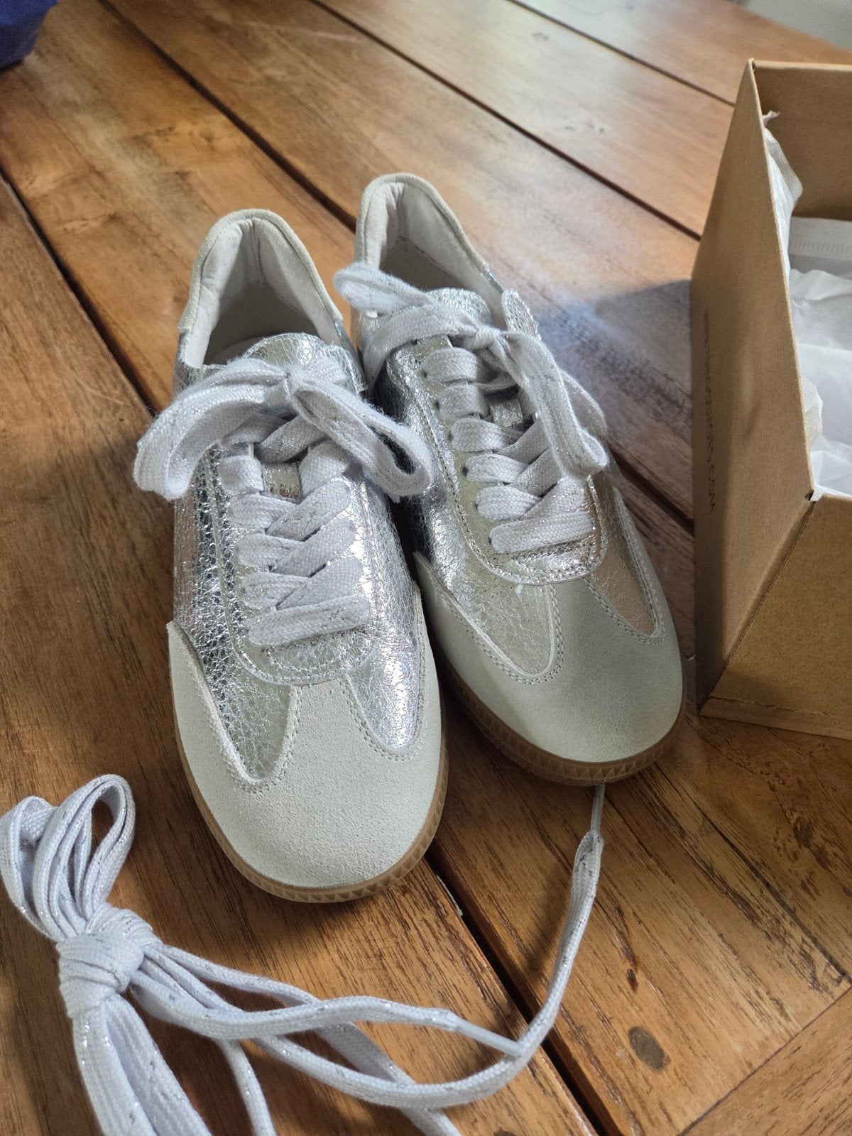 Nieuwe zilveren sneakers Tango, Tango, Overige kleuren, Nieuw, Ophalen of Verzenden