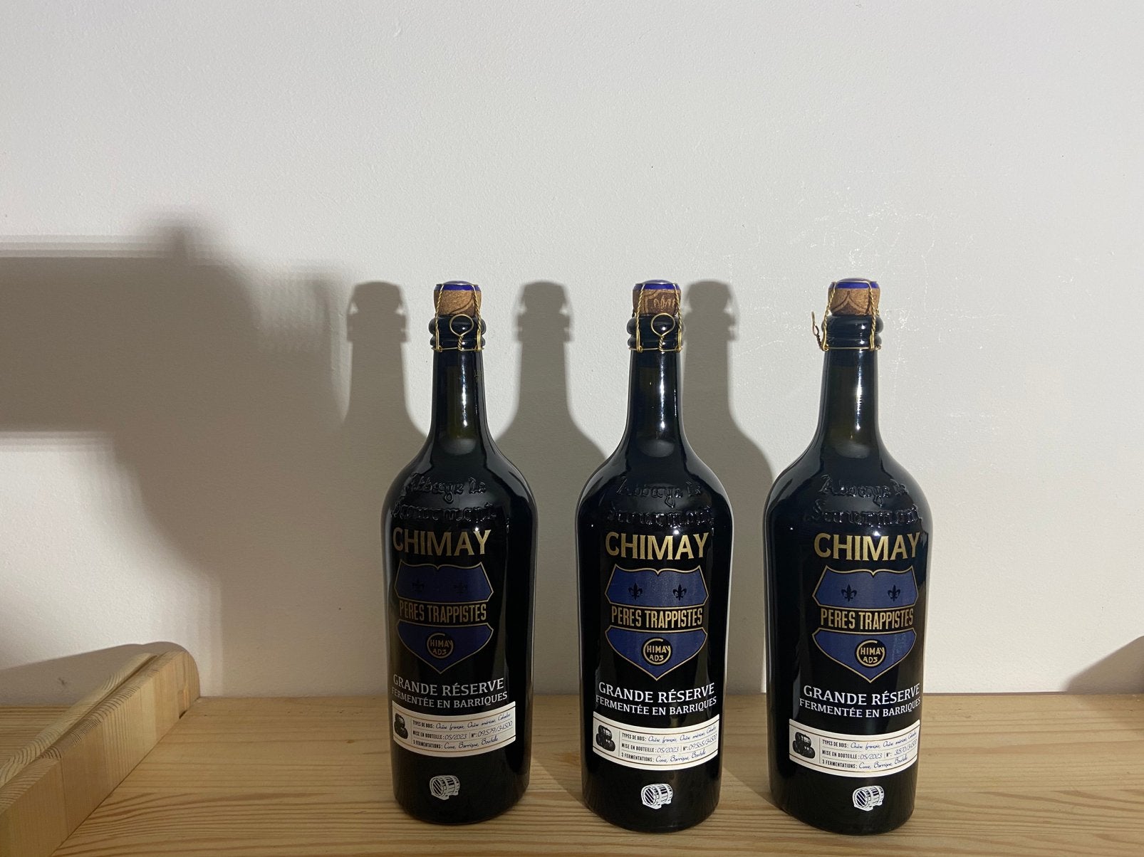 Chimay Grande Reserve Fermentee Barriques 2023, Ophalen of Verzenden, Nieuw, Flesje(s), Overige merken