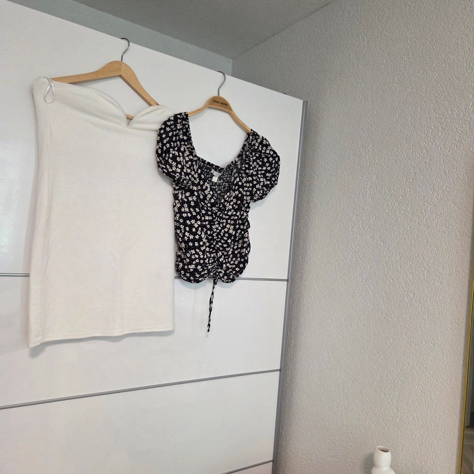 H&M Witte Rok & Topje Combi Maat M - Zomer Set, Kleding | Dames, Ophalen of Verzenden, Zo goed als nieuw, Wit, Boven de knie