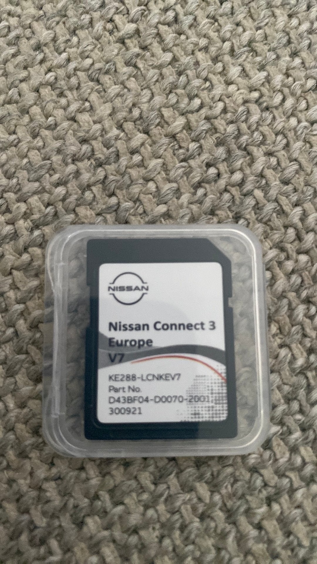 Nissan sd kaart navigatie connect 3 V7., Computers en Software, Navigatiesoftware, Ophalen of Verzenden, Zo goed als nieuw, Heel Europa