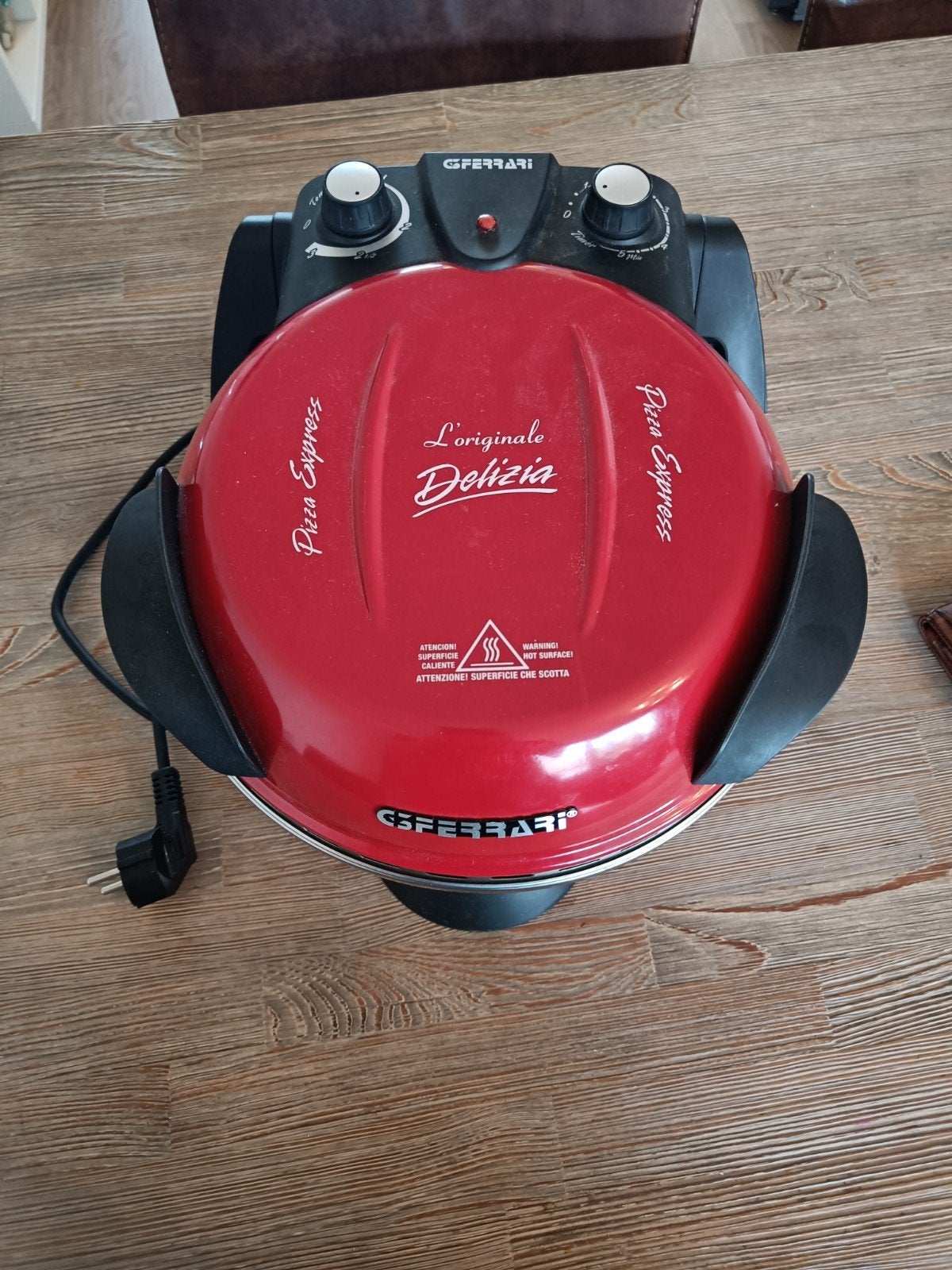 gferrari pizzaoven rood, Ophalen, Gebruikt, Gferrari