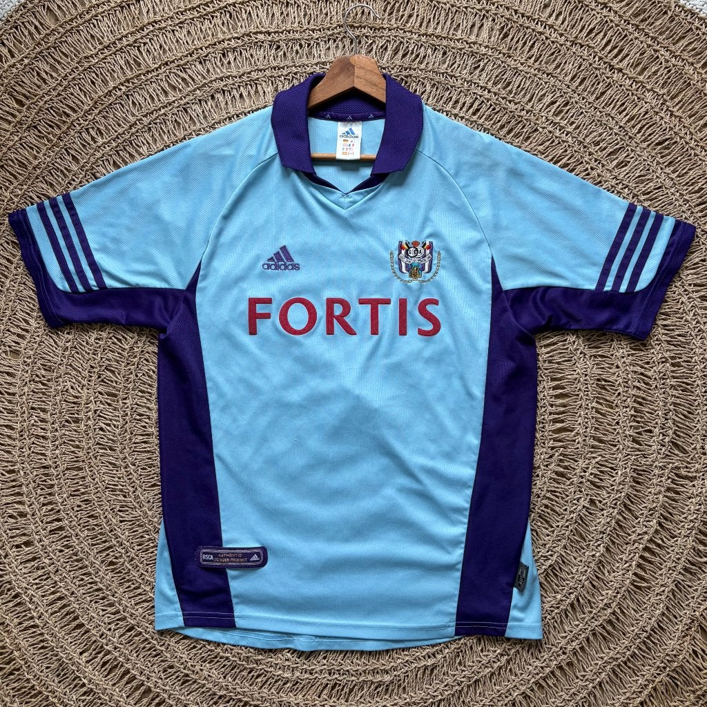 RSC Anderlecht 2001-2002 away shirt (M), Ophalen of Verzenden, Gebruikt, Buitenlandse clubs, Shirt