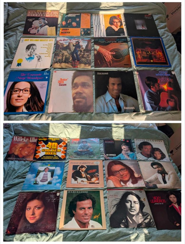 Grote collectie van 25 LP's met diverse artiesten, Gebruikt, Ophalen of Verzenden, 1970 - 1979, Complilatie