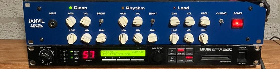 Der Anvil 19” rack buizen preamp, Ophalen of Verzenden, Zo goed als nieuw, 5 tot 10 kanalen