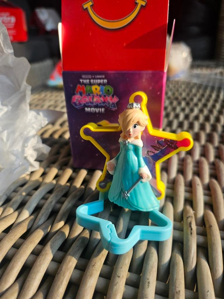 Rosalina Happy Meal Figuur Super Mario Galaxy Movie, Ophalen of Verzenden, Nieuw