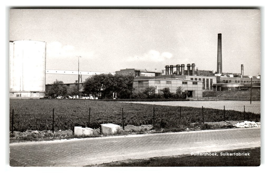 Puttershoek, Suikerfabriek, Ophalen of Verzenden, 1960 tot 1980, Ongelopen, Zuid-Holland