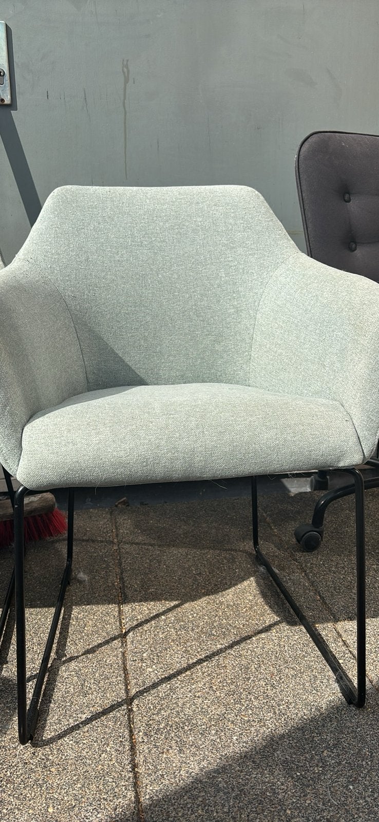 IKEA TOSSBERG Eetkamerstoelen - Groen (3 stuks), Ophalen, Gebruikt, Overige kleuren, Drie