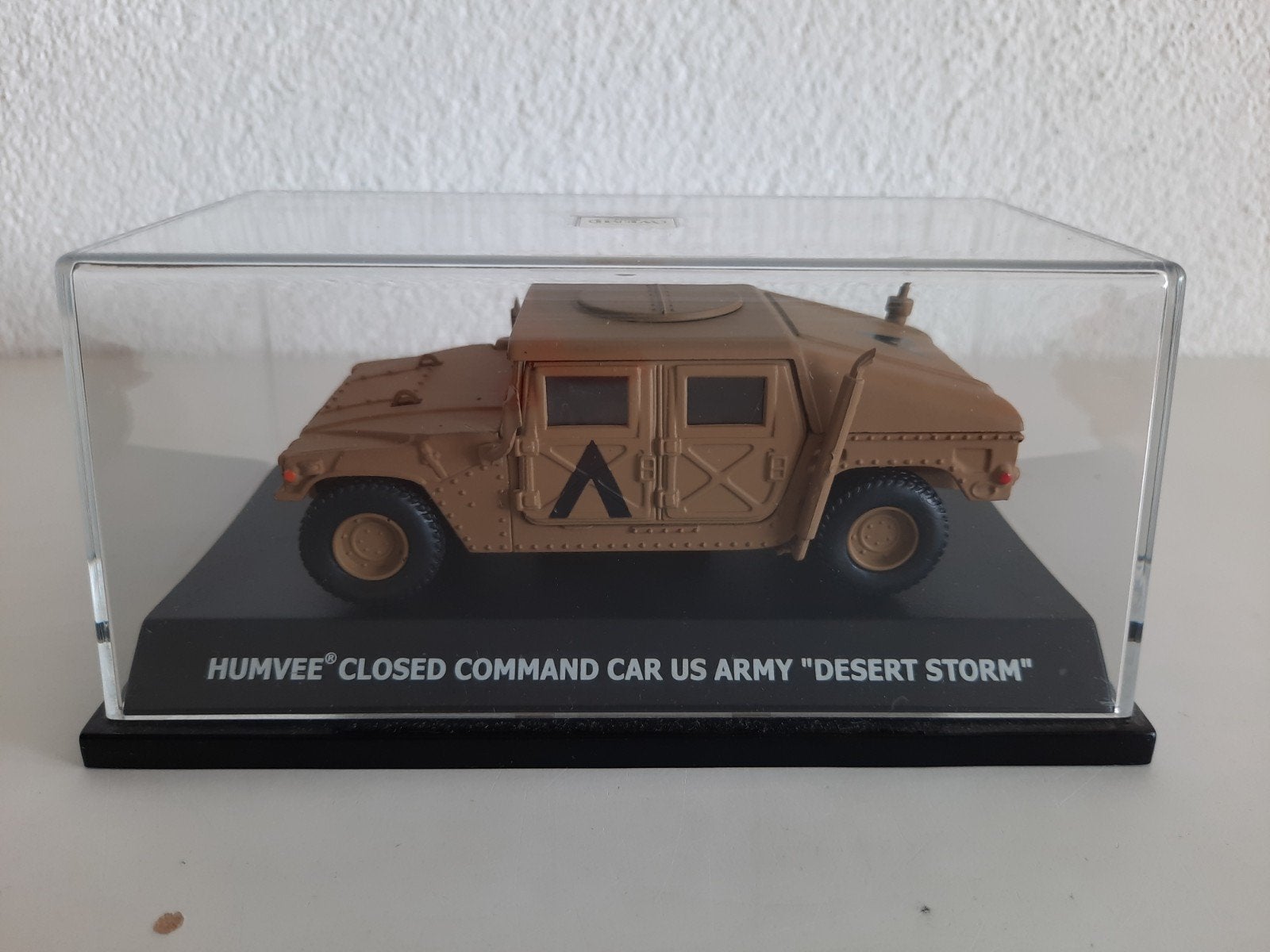 Wemi Humvee Closed Command Car US Army "Desert Storm", Hobby en Vrije tijd, Ophalen of Verzenden, Zo goed als nieuw, Auto, Overige merken