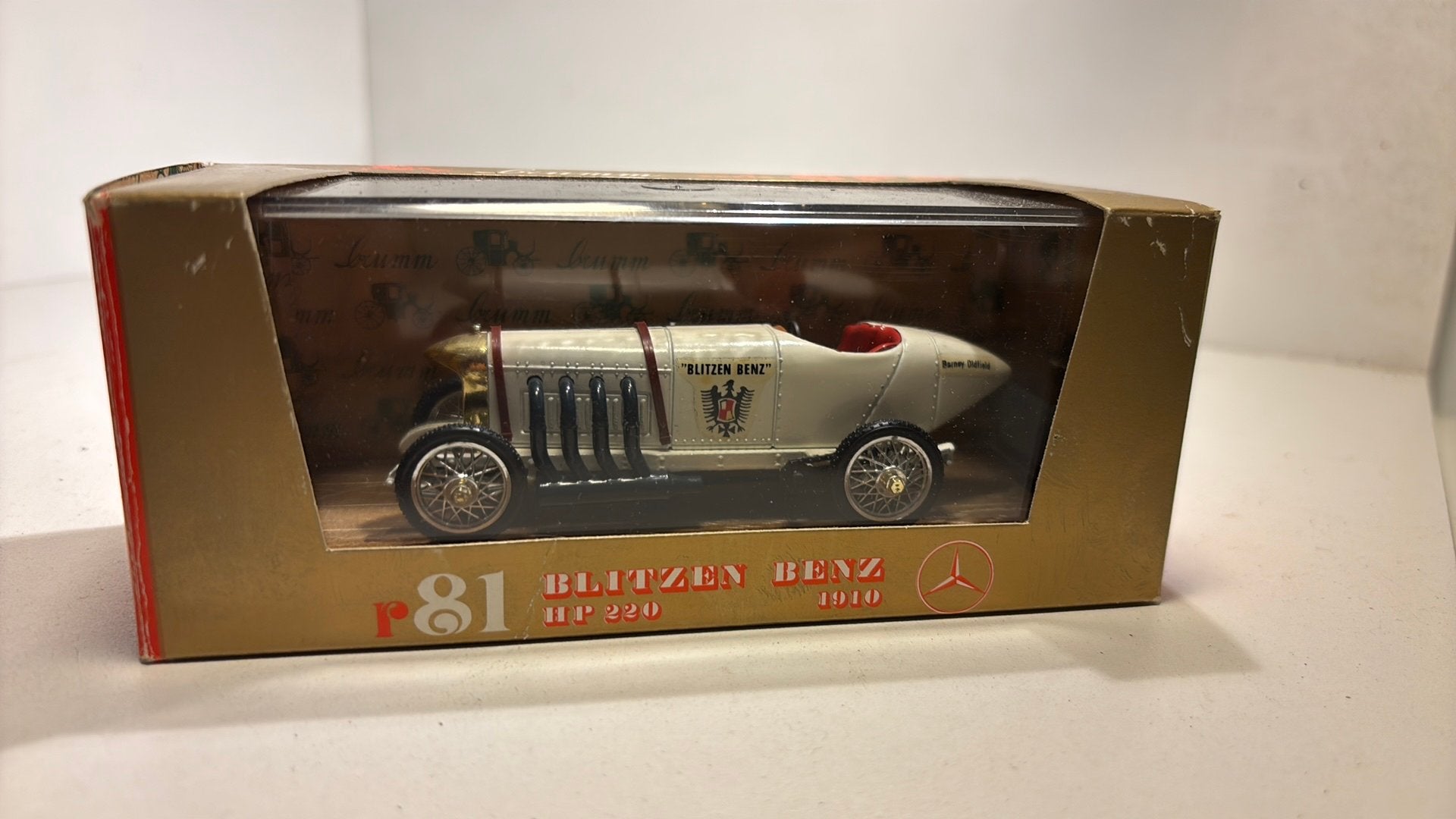 Blitzen benz hp220 1910 brumm 1.43, Overige merken, Auto, Ophalen of Verzenden, A
