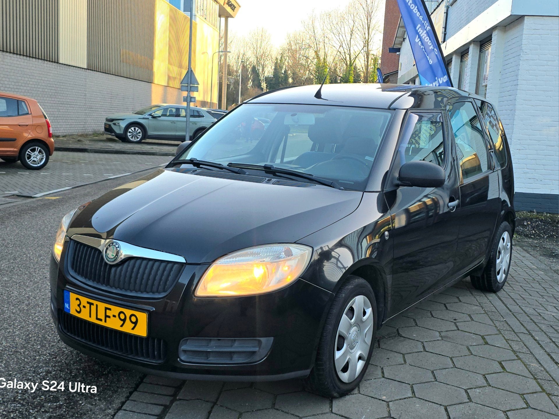 Skoda Roomster 1.2*nette auto*lage km*rijd rem schakel zeer, Auto's, Voorwielaandrijving, Gebruikt, Bedrijf, Handgeschakeld