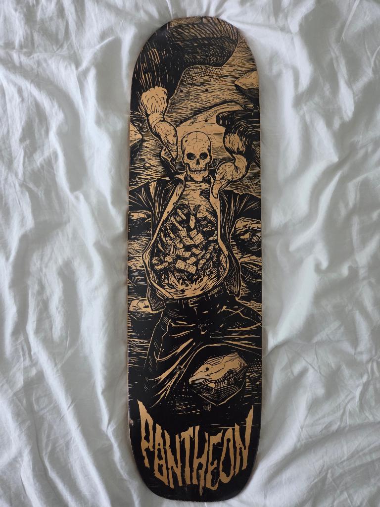 PANTHEON Bankroller skateboard deck, Ophalen, Zo goed als nieuw, Skateboard