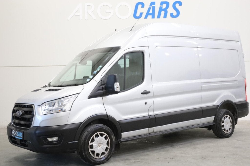 Ford TRANSIT 350 2.0 TDCI AUTOMAAT L3/H3 TREKHAAK NAVI PDC 1, Auto's, Stof, 1850 kg, Bedrijf, Diesel